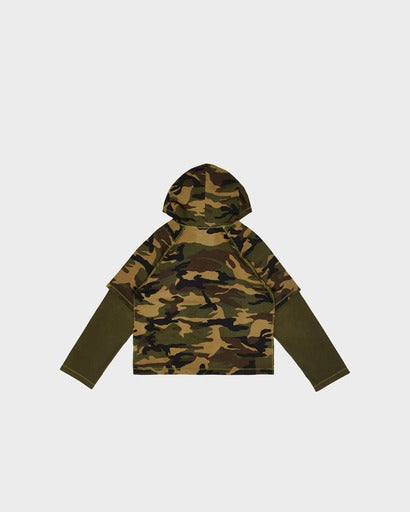 Camo Hooded Tee