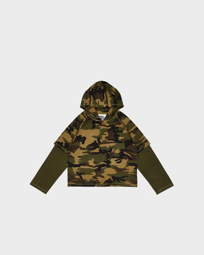 Camo Hooded Tee